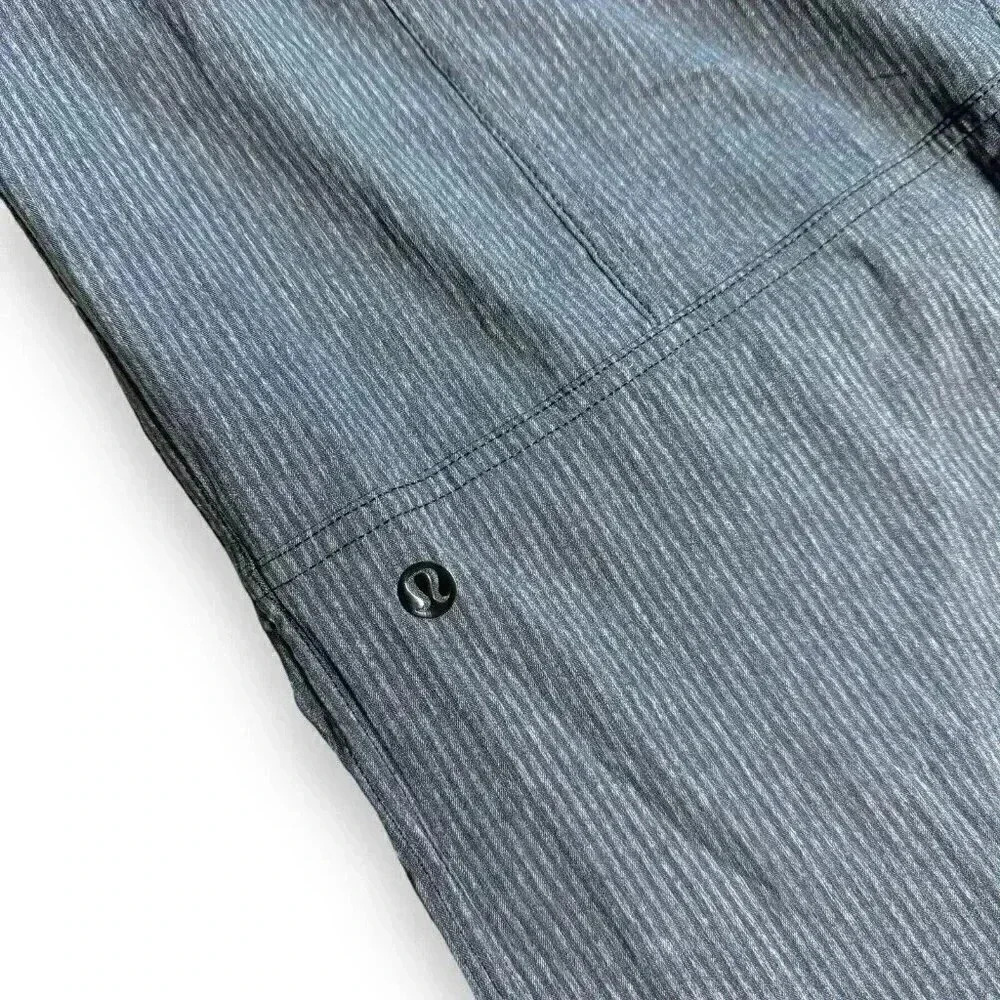 Lululemon Pants Mens L Gray Sweatpants Drawstring Cargo Workout Hiking Gym Gray - Picture 6 of 7